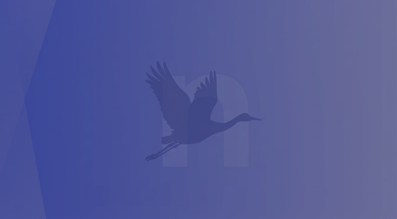Crane in Flight